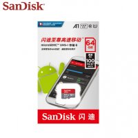 Карта памет клас 10 SanDisk 32 GB Micro SD 100Mb/s микро сд TF карта за телефон таблет фотоапарат, снимка 2 - Карти памет - 21870295