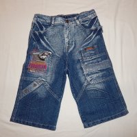 Къси панталони с леко паднало дъно - 13-14 год., снимка 1 - Детски къси панталони - 20913341