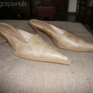 обувки Дамски обувки-чехли от еко кожа, снимка 1 - Чехли - 7439682