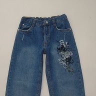 X-Mail,страхотни дънки с черепи за момче,140/146 см.  , снимка 6 - Детски панталони и дънки - 16383300