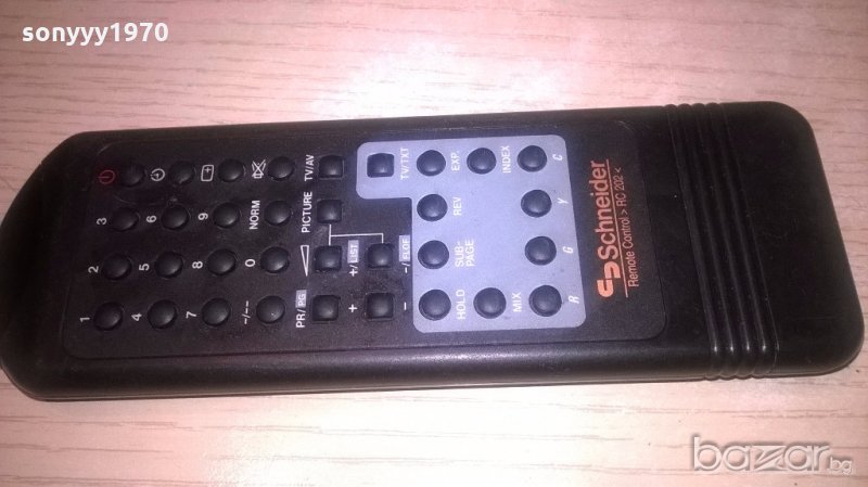 schneider rc202-remote tv-внос швеицария, снимка 1