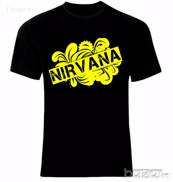 Nirvana Kurt Cobain Тениска Мъжка/Дамска S до 2XL, снимка 1