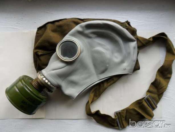 Противогаз-маска, филтри, чантички - различни размери, нови ! , снимка 1