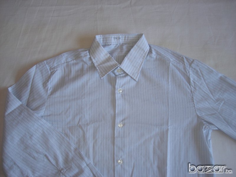 Мъжка риза с дълъг ръкав, М , снимка 1