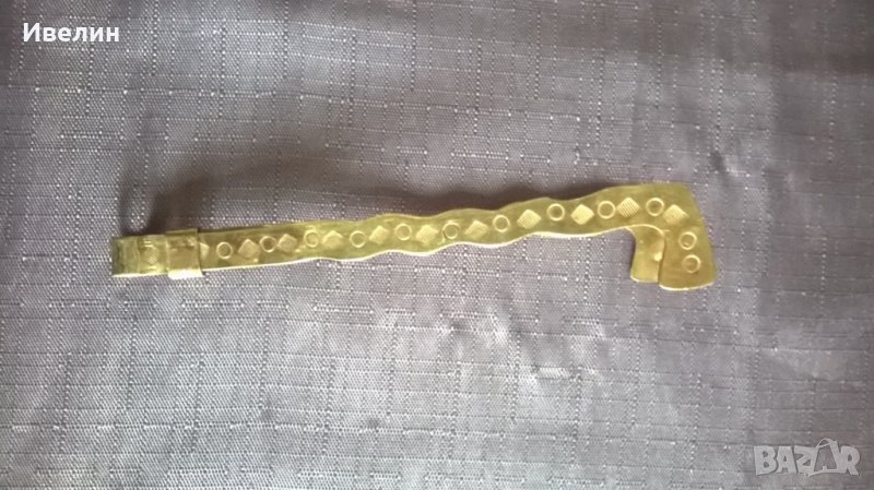 месингова щипка, снимка 1