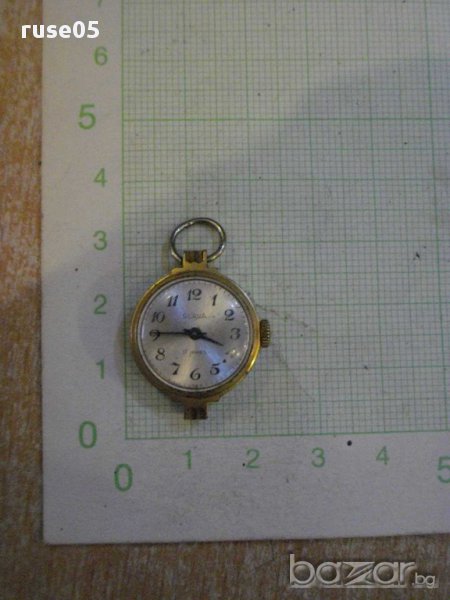 Часовник "SLAVA" дамски позлатен съветски работещ, снимка 1