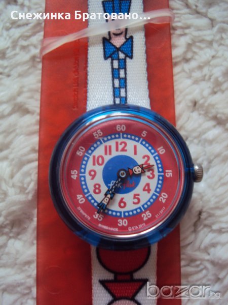 Детски щвейцарски водоустойчив часовник ФЛИК-ФЛАК, снимка 1