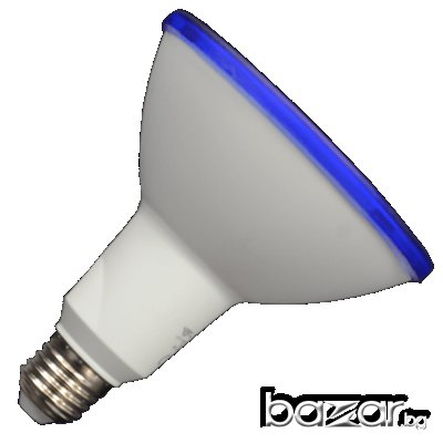LED лампа 15W PAR38 Синя Светлина, снимка 1