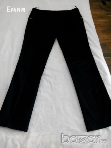 дамски черен панталон, снимка 2 - Панталони - 9922893