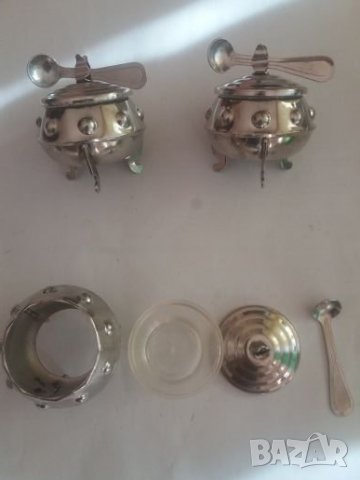 Индивидуални съдове (прибори) за хайвер,горчица., снимка 3 - Прибори за хранене, готвене и сервиране - 22849342