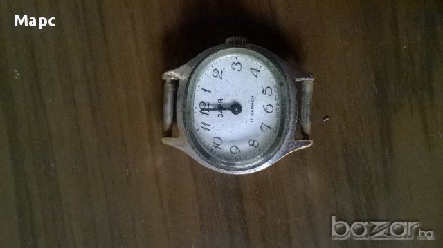 механичен дамски часовник " ЗАРЯ " , снимка 4 - Антикварни и старинни предмети - 15366106