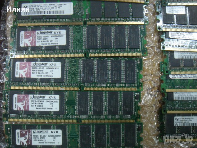 Ram pamet DDR512 и 1024mb, снимка 2 - RAM памет - 22590615