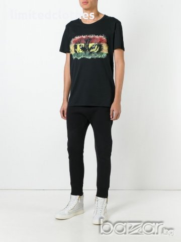 BALMAIN WOLF EYE Мъжка Тениска size 48 (M), снимка 4 - Тениски - 20681546