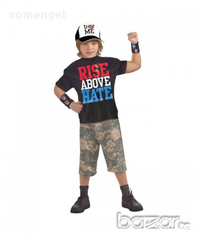 WWE! Детски кеч тениски на Джон Сина / John Cena HUSTLE RESPECT! Поръчай модел с твоя снимка, снимка 6 - Детски тениски и потници - 11389521