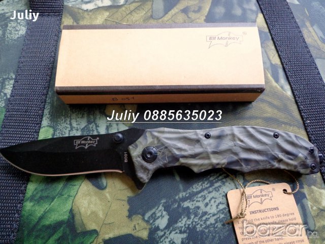 Сгъваем нож Strider knives B091, снимка 10 - Ножове - 11233575