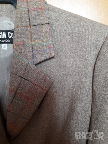 Дамско сако с цветни ревери, снимка 2 - Сака - 24625214