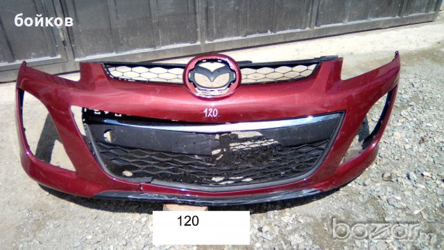 Предна броня за Мазда ЦХ 7 / Mazda CX-7 2012 г, снимка 1 - Части - 18955069