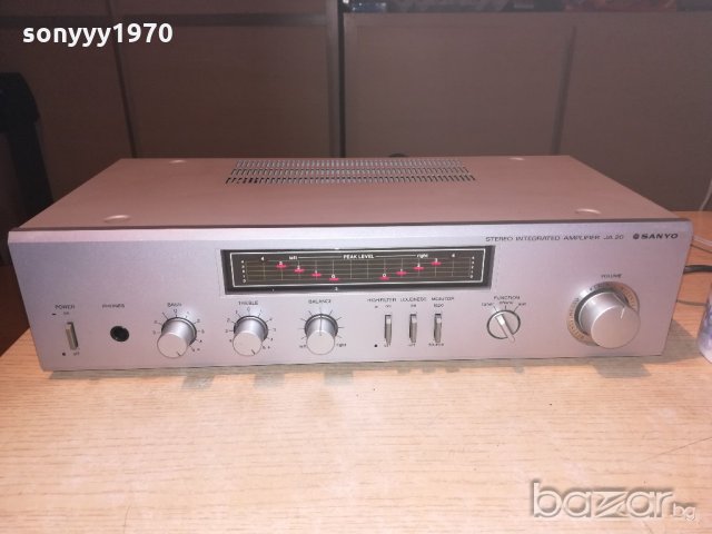 sanyo stereo amplifier-made in japan-внос швеицария, снимка 7 - Ресийвъри, усилватели, смесителни пултове - 20743304