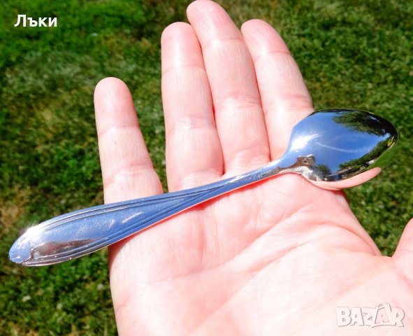 Старинна посребрена лъжица WMF. , снимка 3 - Прибори за хранене, готвене и сервиране - 21662788