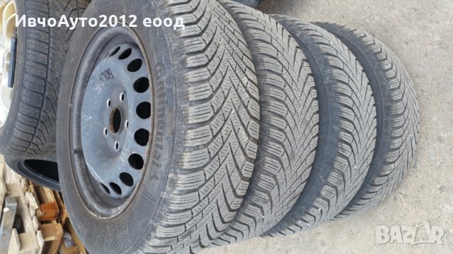 4бр зимни гуми с джанти за vw golf 5 (фолксваген голф 5), снимка 7 - Гуми и джанти - 25590878