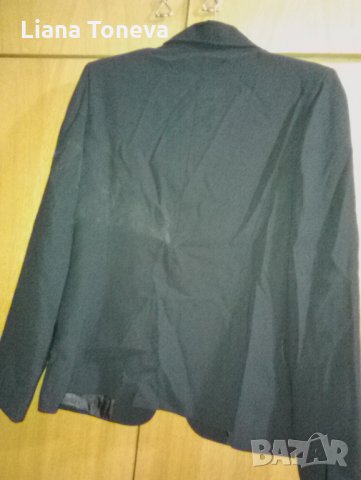 черен копринен костюм"Бордо", снимка 3 - Костюми - 25285665