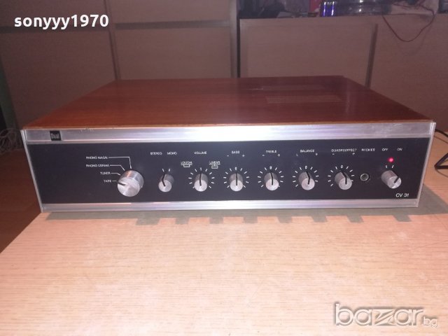 ПОРЪЧАН-dual cv31 amplifier-made in germany-внос швеицария, снимка 5 - Ресийвъри, усилватели, смесителни пултове - 20361529