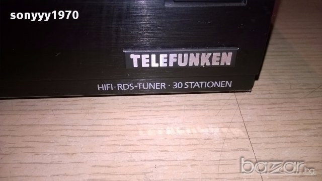 telefunken ht 880 hifi rds tuner-внос швеицария, снимка 11 - Ресийвъри, усилватели, смесителни пултове - 18010774