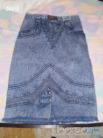Дънкена пола М размер , снимка 1