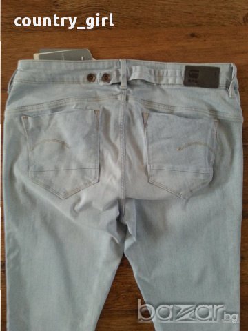 G-star Midge Mid Straight jeans - страхотни дамски дънки НОВИ, снимка 10 - Дънки - 16851448