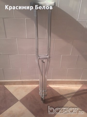 Подмишечни патерици - комплект от 2 броя, снимка 2 - Патерици - 13579895