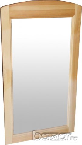  Огледала с дървена рамка, снимка 5 - Огледала - 20399901