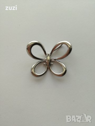 Сребърна висулка пеперуда - сребро проба 925