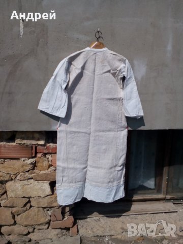 Старинна ленена дреха,подплата за Носия, Литак, снимка 4 - Антикварни и старинни предмети - 24997987