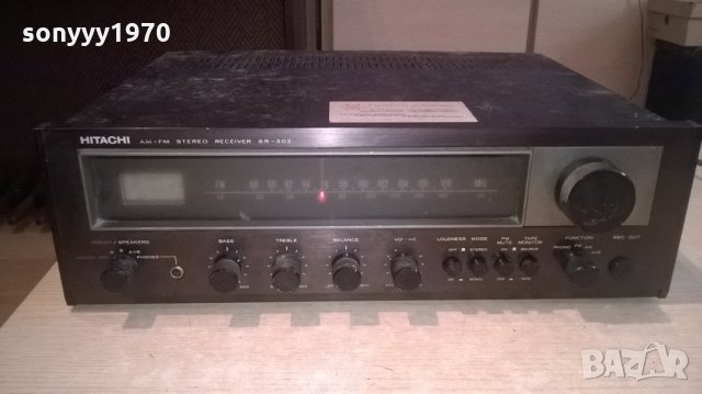 sold out-hitachi sr-302 stereo receiver-за ремонт-внос гърция, снимка 9 - Ресийвъри, усилватели, смесителни пултове - 22463484