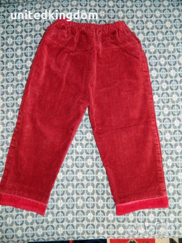Нови червени джинси, снимка 7 - Детски панталони и дънки - 23785995