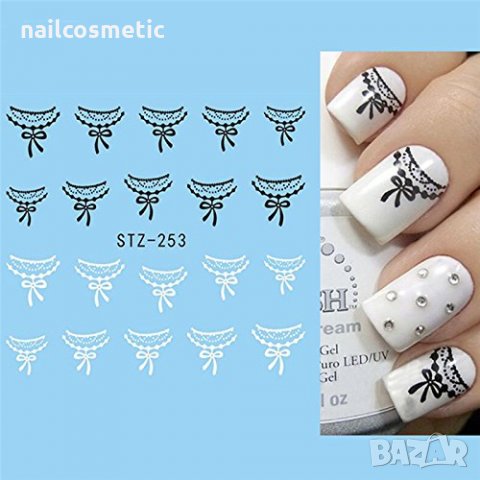 Водни стикери за маникюр, снимка 17 - Декоративна козметика - 25749870