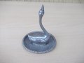 Лебед в чинийка бронзови - 168,6 гр., снимка 2