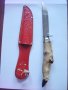 Стар нож с животински крак, снимка 1 - Антикварни и старинни предмети - 23111342