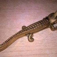 крокодил-17см-мед/месинг-внос испания, снимка 13 - Колекции - 25242723