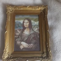 Гоблен- Мона Лиза, снимка 1 - Гоблени - 24590066