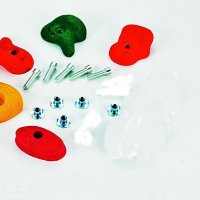 Цветни полиетстерни камъни за катерене малки AC3030 и аксесоари за детски съоръжения и площадки, снимка 2 - Други - 25142321