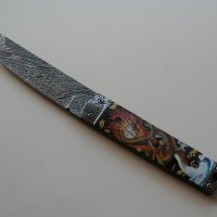 нож Damascus Steel Tanto , снимка 1 - Ножове - 22176377
