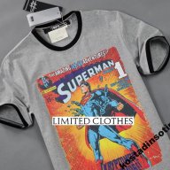 ANDREW MACKENZIE GREY SUPERMAN Мъжка Тениска size 50 (M / L), снимка 1 - Тениски - 6838966