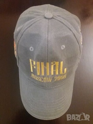 Шампионска лига, Оригинална шапка от финал Ш.Л.Москва 2008 г., снимка 1