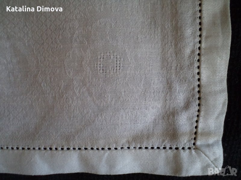 Продавам покривка за маса,ленена,нова, с 24 салфетки кт, снимка 1