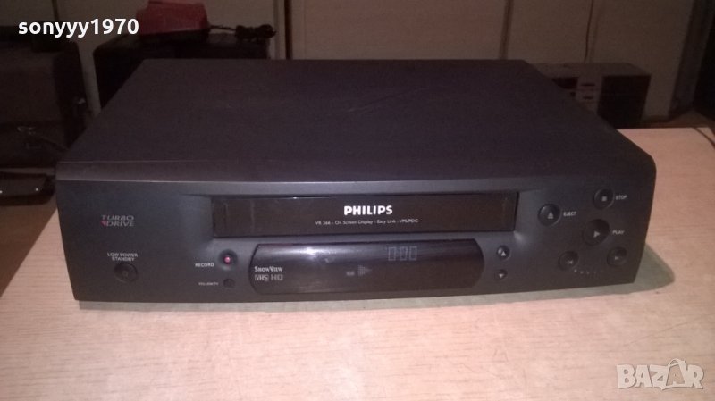 philips vr266/02 video vhs-made in austria, снимка 1