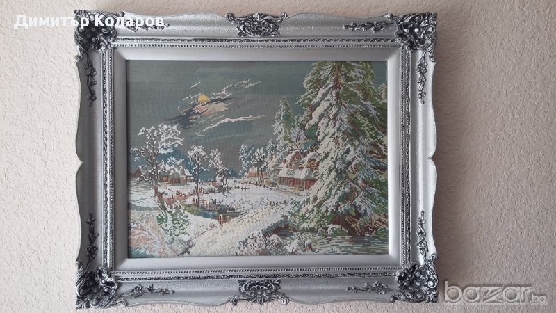 Гоблен WIEHLER Gobelin "Хитлеровата зима", снимка 1