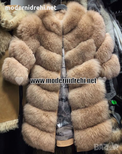 Дамско зимно палто от лисица код 042, снимка 1