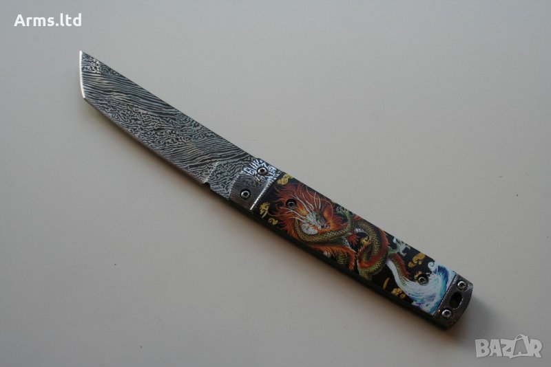 нож Damascus Steel Tanto , снимка 1