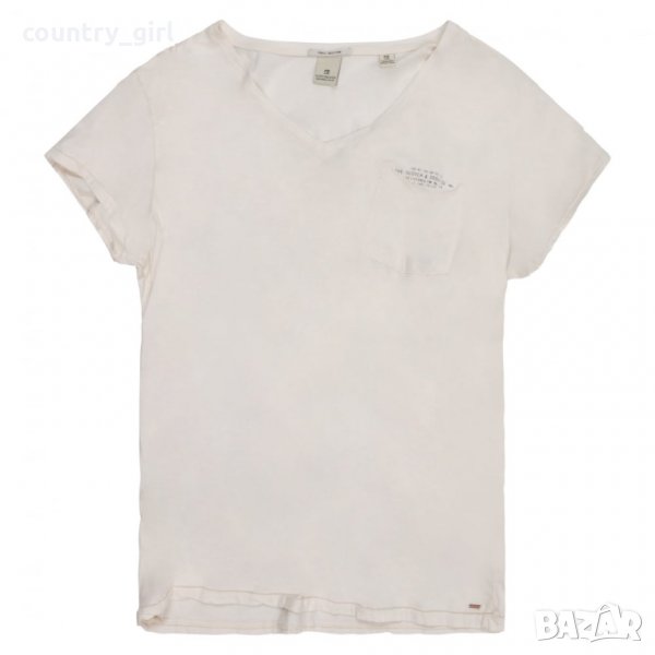 Scotch and Soda Cotton V-Neck T Shirt - страхотна мъжка тениска, снимка 1